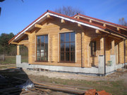 Комплект бревенчатого деревянного дома из лафета