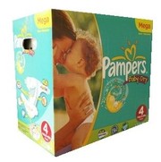 Подгузники Pampers Baby-Dry 4 (7-18kg) 120 шт. 