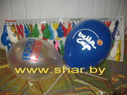 Печать на воздушных шарах,  изготовление сувенирной продукции
