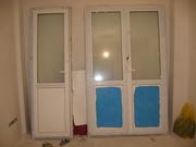 Балконные двери ПВХ двойная и одинарная