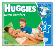 Купить подгузники (памперсы) Huggies ultra comfort