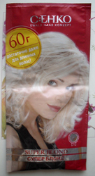 C:EHKO SUPER BLOND Блонд порошок для осветления белый порционный 60г