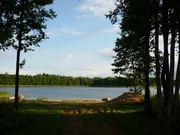 летний отдых на озере