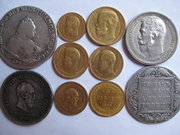 Куплю в коллекцию золотые и серебряные монеты до 1939 года. Дорого.