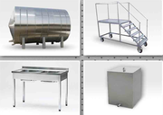 Производство технолог оборудования, емкости, бочки, стеллажи, столы, мойки из нержавеющей стали