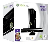 Xbox  360 E 250Gb + Сенсор Kinect + Прошивка FreeBoot 
