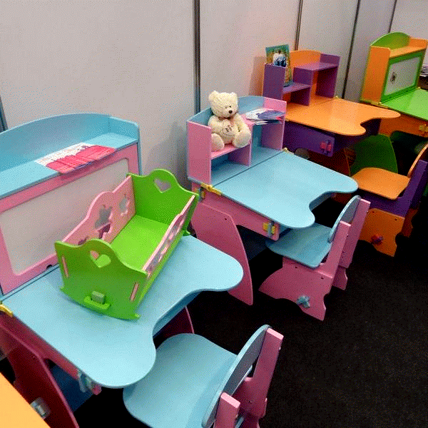 Детские столы парты с регулировкой высоты