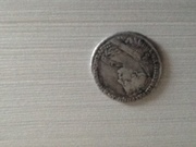 Продам монету Анна Иоановна полтина 1732 год серебро