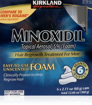 Kirkland Signature Миноксидил Minoxidil Topical Aerosol 5% (Foam Пена)