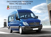Пассажирские перевозки Минск,  РБ, РФ,  транспортное обслуживание