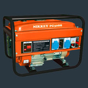 Бензогенератор NIKKEY PG 3000 (бензиновый генератор,  электростанция)