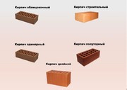 Кирпич строительный. Лучшая цена. Доставка день - в день возможна.