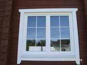 Окна пвх и деревянные окна из сосны,  дуба,  лиственницы