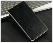 Кожаный черный чехол для Meizu MX 4