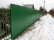 Забор из профнастила в Минске