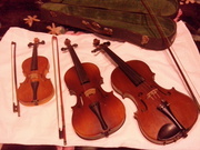 Скрипки разных размеров в отличном состоянии