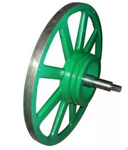 Проточка и балансировка пильных шкивов  (колёс) для пилорам