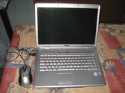 Ноутбук DELL PP 29L б/у,  черный матовый,  в комплекте с мышкой и сумкой