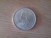 1 крона 1898 Великобритания(серебро)