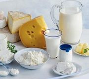 Большой выбор молочной продукции